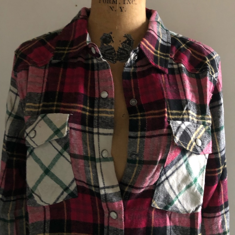[Gstudio INSO] Cotton basic Flannel Shirts
